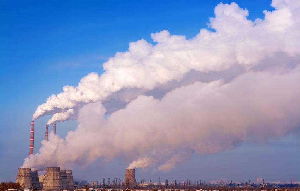 Air pollution decreasing air quality standards