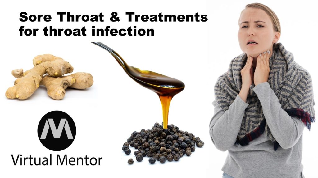 Sore throat & treatments for throat infection